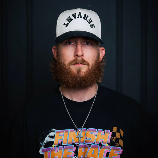 [PRE-ORDER - SHIPS APRIL 8TH] ‘SERVANT’ Premium SnapBack - Cream/Black