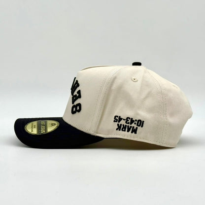 ‘SERVANT’ Premium SnapBack - Cream/Black