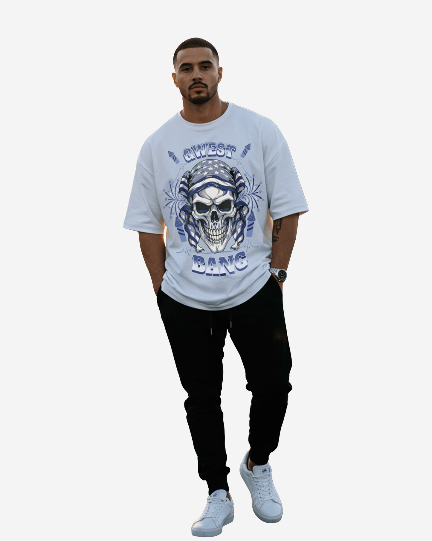 G West Bang Oversized Men's T-Shirt