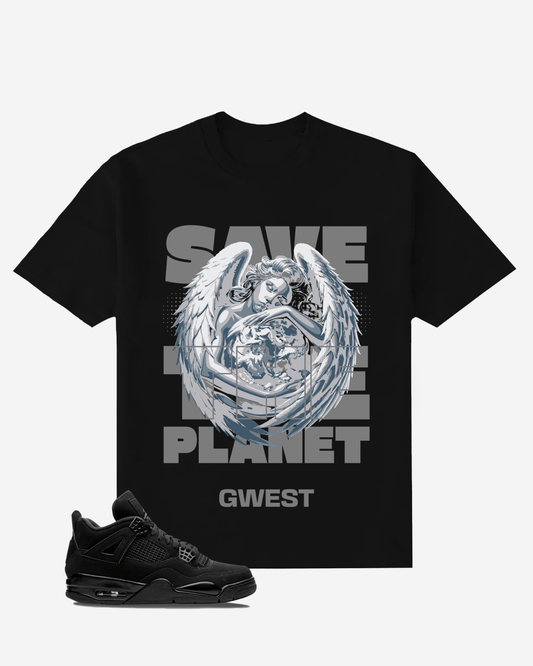 G-West Save Earth Oversized T-Shirt Mens