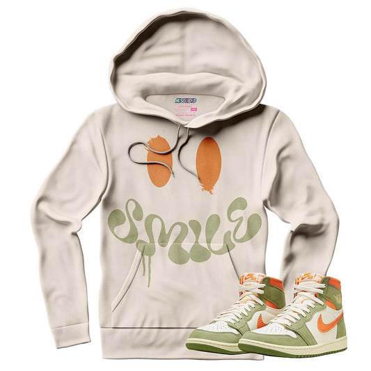 Smile (AIR JORDAN 1 HIGH OG CRAFT “CELADON”) Hoodie