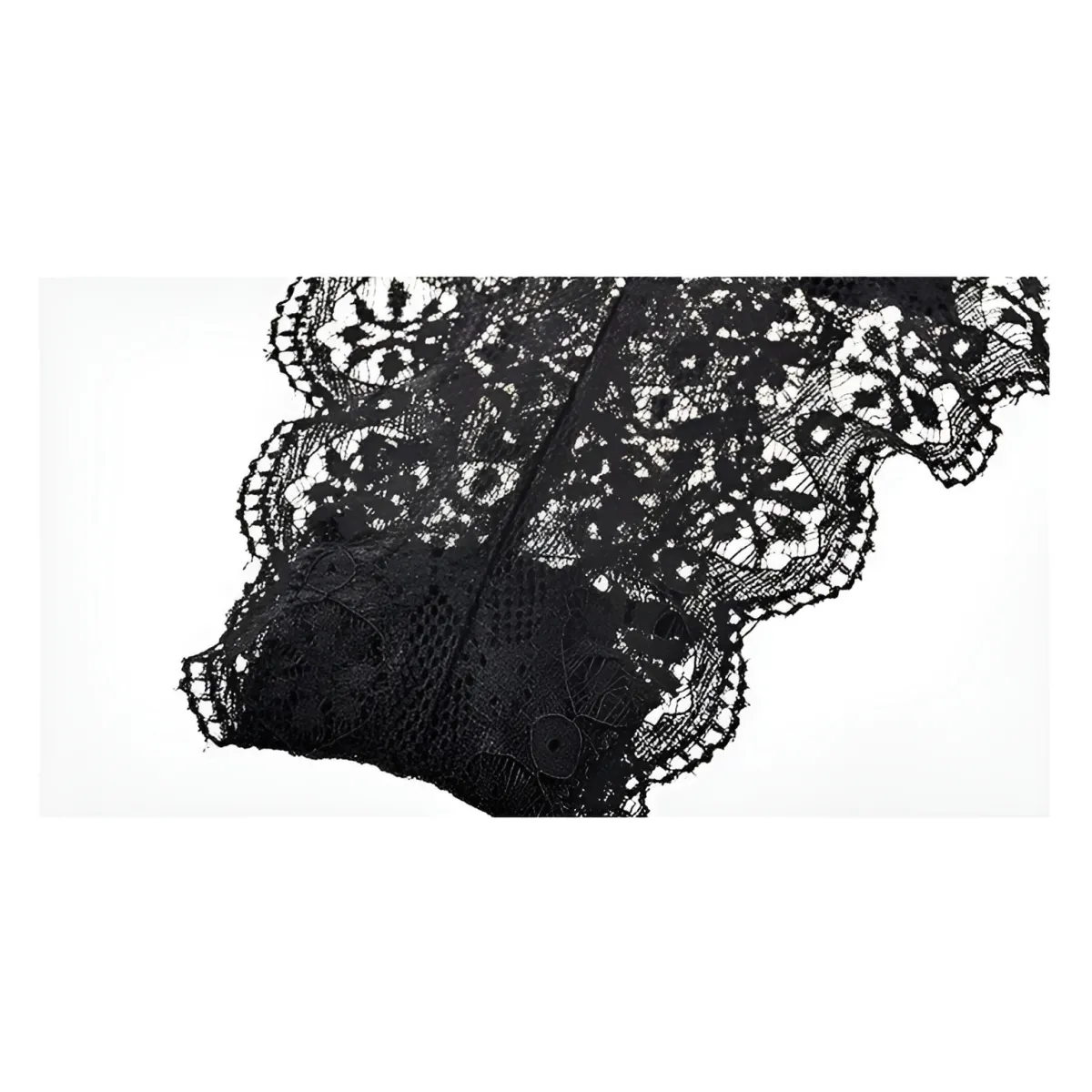 Women's Solid Laced Thong