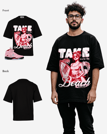 G West Take Me To The Beach Oversized Men's T-Shirt