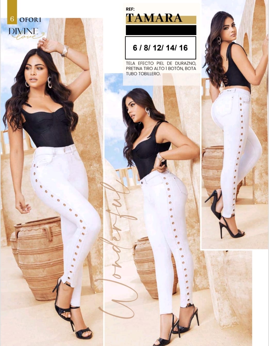 Jeans Push Up Colombianos 100% Auténticos Tamara 