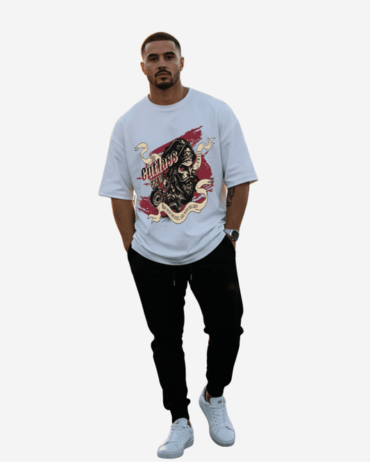 G-West The Cutlass Crew Oversized T-Shirt Mens