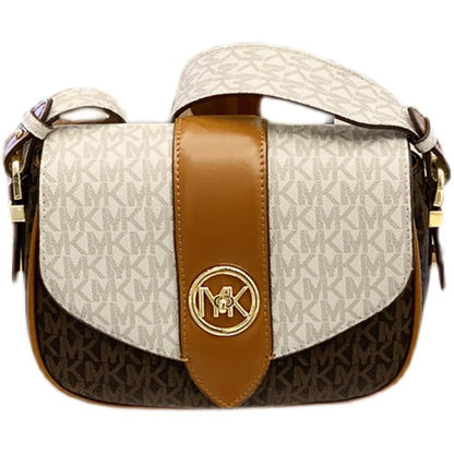 新款女士真皮馬鞍包