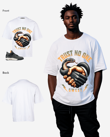G-West Trust No One Oversized T-Shirt Mens