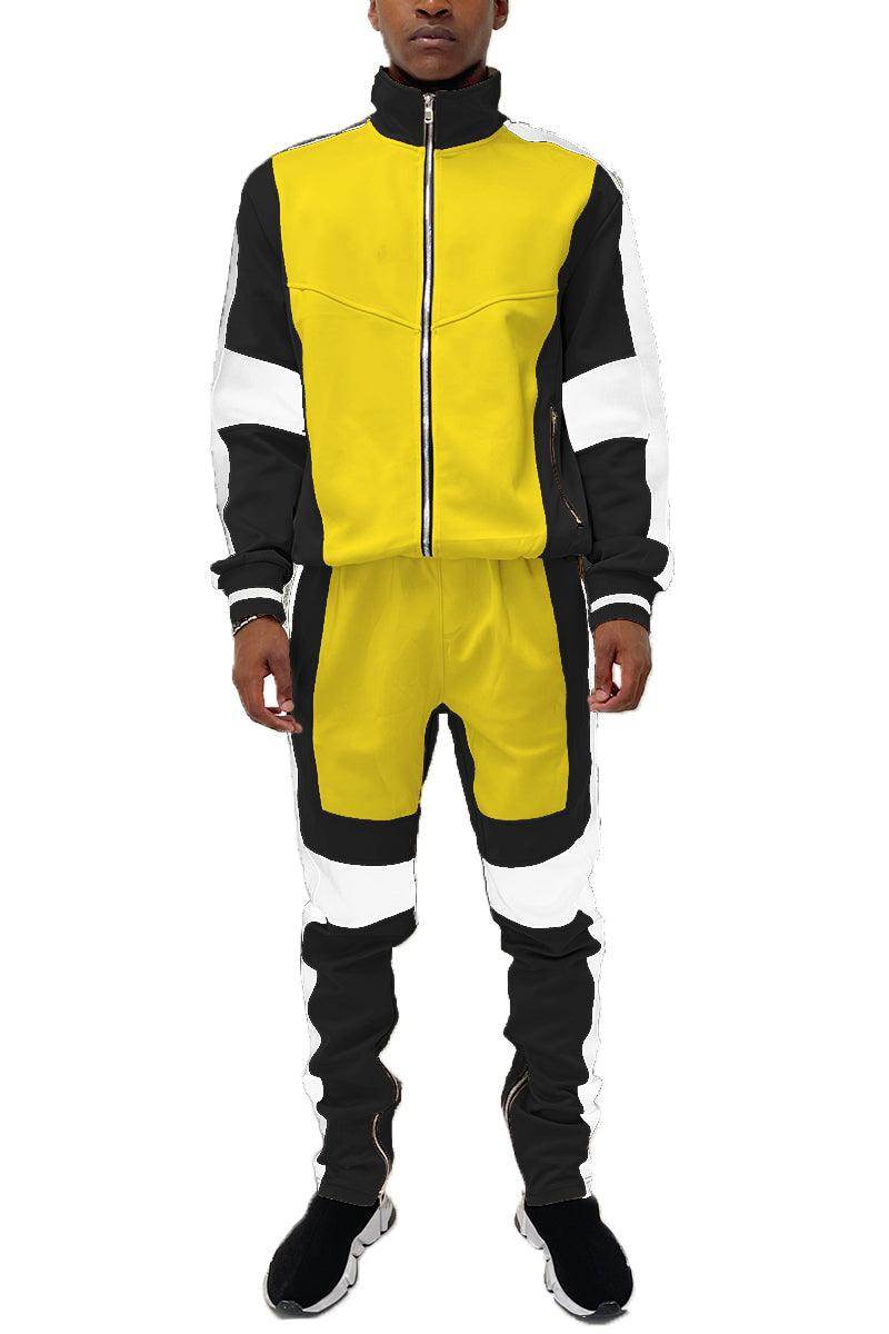 男士度假風運動套裝兩件套