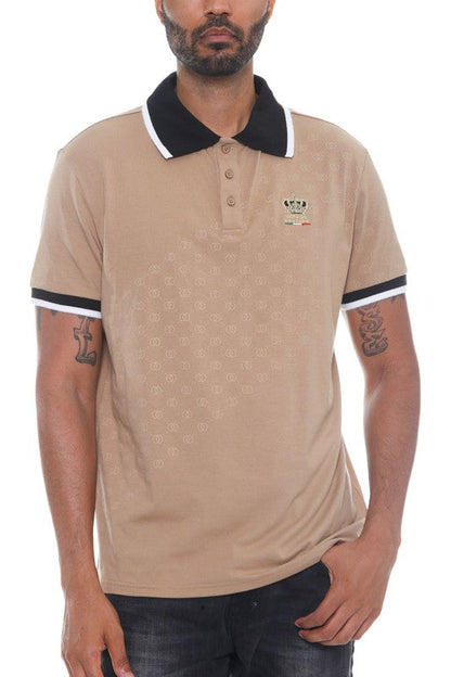 Camisa de hombre con botones Version Couture Polo