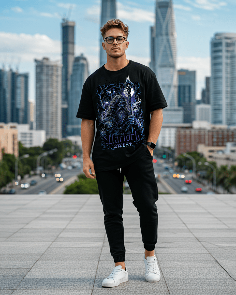 G-West Warlock Oversized T-Shirt Mens