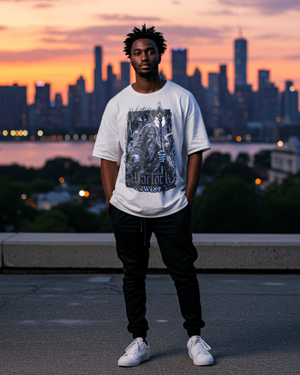 G-West Warlock Oversized T-Shirt Mens