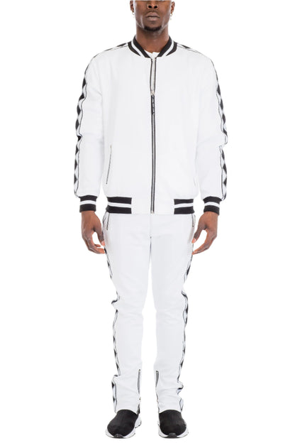 Men's 2PC Diamond Tape Track Sets