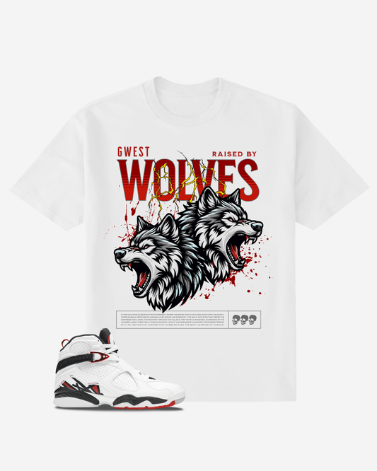 G-West Wolves Oversized T-Shirt Mens
