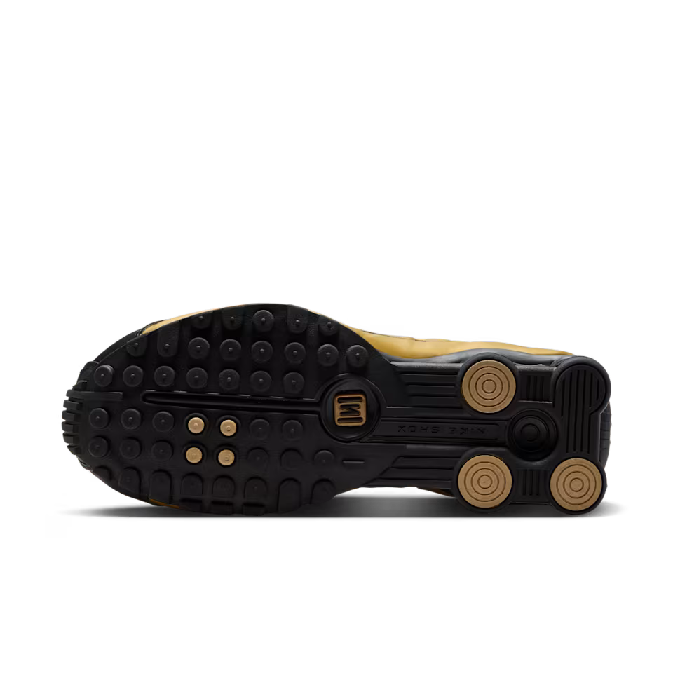 Nike Shox R4 Men Metallic Gold