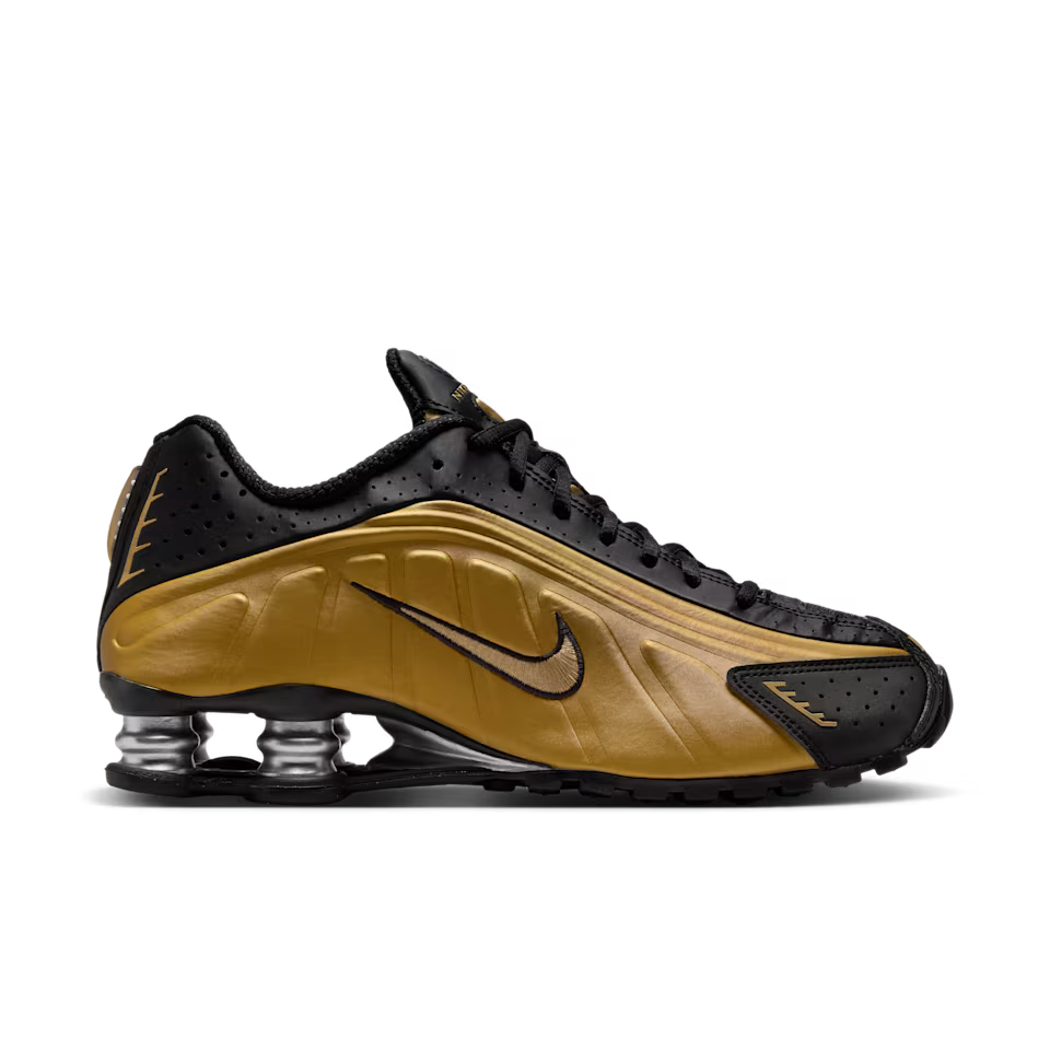 Nike Shox R4 Men Metallic Gold