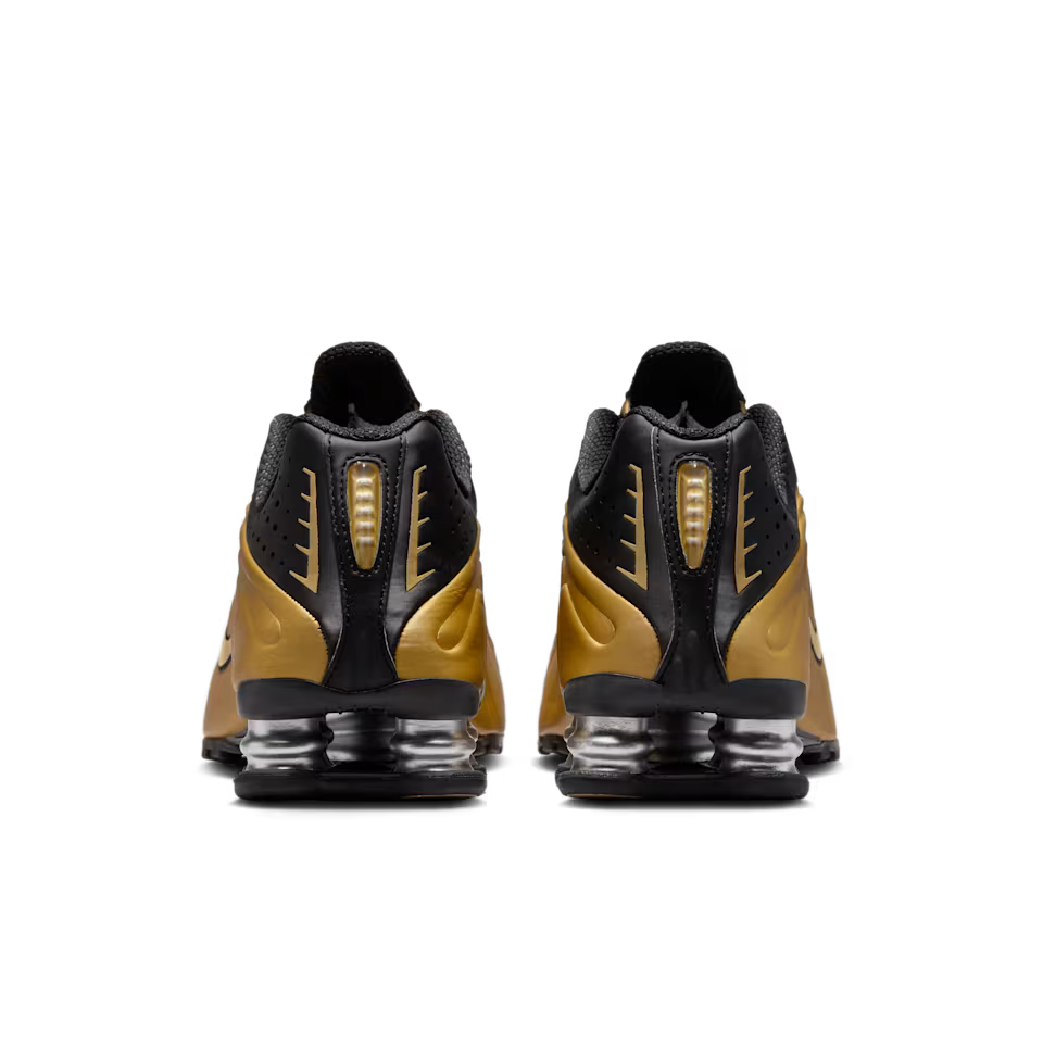 Nike Shox R4 Men Metallic Gold