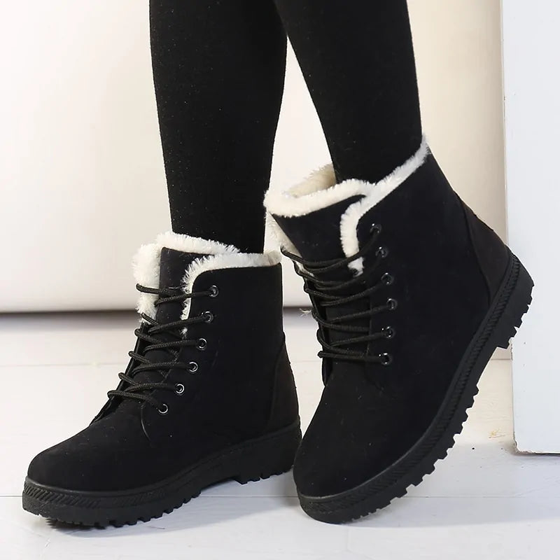 Women Winter Ankle Boots Winter Shoes - # GIAA73410001